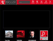 Tablet Screenshot of muestrateatro.com